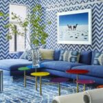 Creative ideas for the wallpapers on Living Room walls